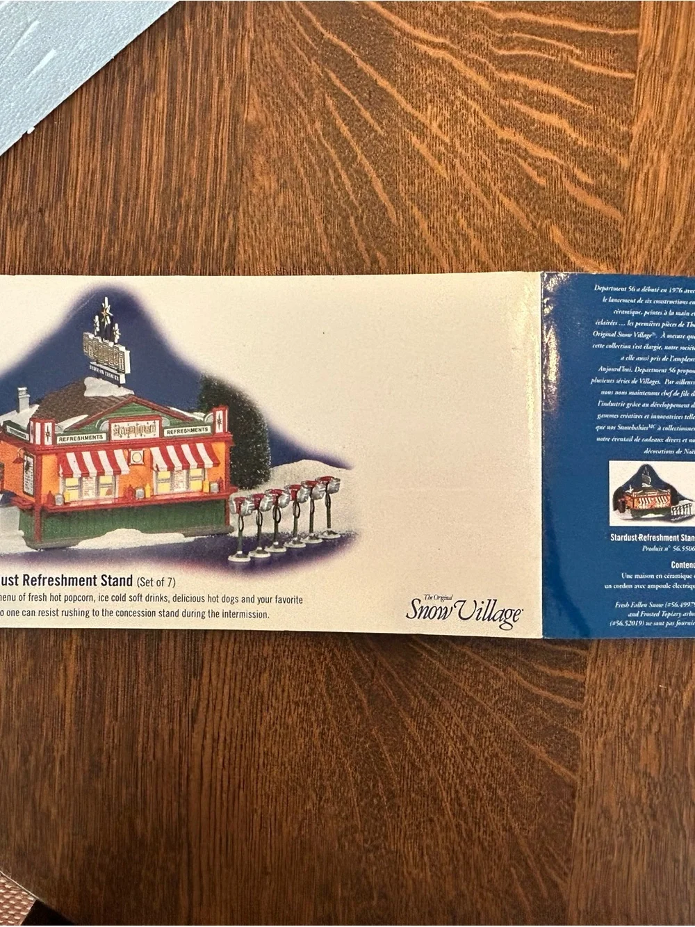 Dept. 56 “Stardust Refreshment Stand” The Original Snow Village #56.55065 #439